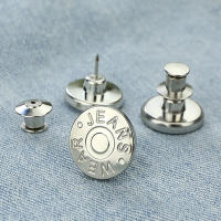 6pcs Botones De Malla Ajustables Y Desmontables Vintage Metálicos Para Ropa Accesorio I-Boton Costura Libre Garantía De Calidad - details 3