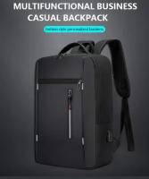 Mochila Negocios Impermeable Para Hombres Con USB Capacidad Grande Para Portátil De 15.6 Pulgadas Bolsa De Escuela Para Hombres - details 0