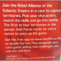 Cartamundi Shuffle Star Wars Guerra de las Galaxias Disney Juego de mesa con 88 cartas Conquista de territorios Cine A partir de 7 años De 2 a 4 jugadores Partidas de 15 minutos Versión en inglés De viaje - details 5