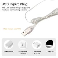 Luz De Espejo Moderna IRALAN Para Maquillaje Y Baño LED Ajustable USB Iluminación Adaptable Para Dormitorio Vestíbulo Estudio - details 7