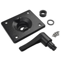 Kit De Accesorios Para Remolque De Barco Control De Rudder Con Mango Base Cuadrada J-hook Y Hebilla De Pared De Piso Para Kayak Canoa - details 20