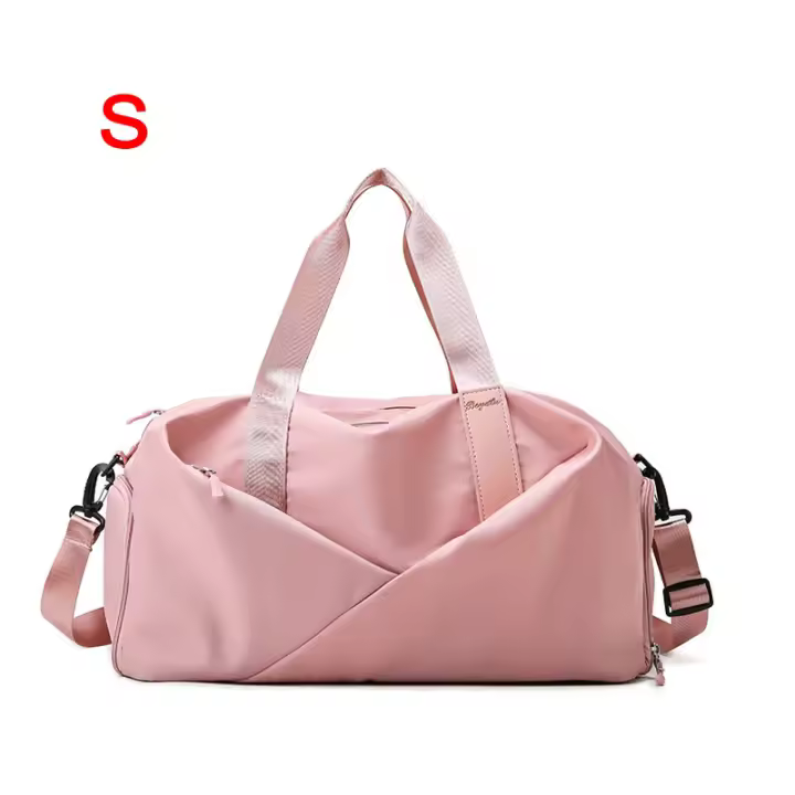 Bolso Deportivo Para Mujer Multifuncional De Viaje Y Gimnasio Con Almacenamiento Seco Y Humedal Bolsa De Mano Para Natación Y Yoga Con Almacenamiento De Zapatillas Bolsa Diaria De Hombro Fin De Semana - 1