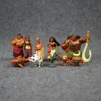 Figura De Acción Moana Maui Chief Tala Juguete Coleccionable PVC Decoración De Escritorio Regalo Para Niños Escala 1/12 - details 5