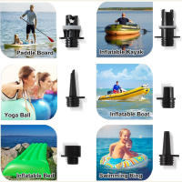 Kit De Tubo Y Bomba De Aire Inflable Para Bote 6 Piezas Adaptador De Válvula Para Kayak SUP Y Barco Accesorios De Navegación Deportes Acuáticos PVC - details 10