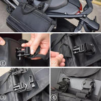 Nuevos Bolsas De Sillín Para Motocicleta Impermeables De Calidad Superior Cuero Sintético Bolsa De Viaje Para Casco De Carreras Moto Con Raincoat Gratis - details 3