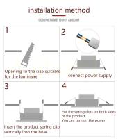 Lámpara LED Recubierta De Tres Tonos Dimmable 5W 7W 9W 12W 15W 110/220V Luz De Bajo Techo Para Foyer Material De Aluminio - details 11