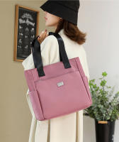 Bolso De Hombro Nylon Impermeable Gran Capacidad Bolso Tote Para Trabajo Escuela Y Viaje Ligero Y Práctico Para Mujer - details 18