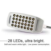 Lámpara De Lectura Portátil Con 28 LEDs USB Luz Nocturna Blanca Para Mesa Laptop Power Bank Notebook PC Computer - details 3