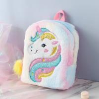 Mochila De Niñas Con Diseño De Unicornio Y Tie-Dye De Gran Capacidad Para Escuela Con Cierre De Cremallera Mochila Suave Con Manija Y Hombros Ajustables - details 6