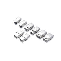 5pcs Abrazaderas De Acero Inoxidable Para Pulseras De Cuero Y Silicona Hebillas De Reloj Herrajes Para Joyería DIY - details 5