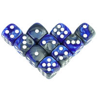12mm D6 Acrílico Dados Mini 6 Cara Dos Colores Esquina Redondeada Juego De Mesa Accesorios Para Club Fiesta DND RPG Barra - details 6