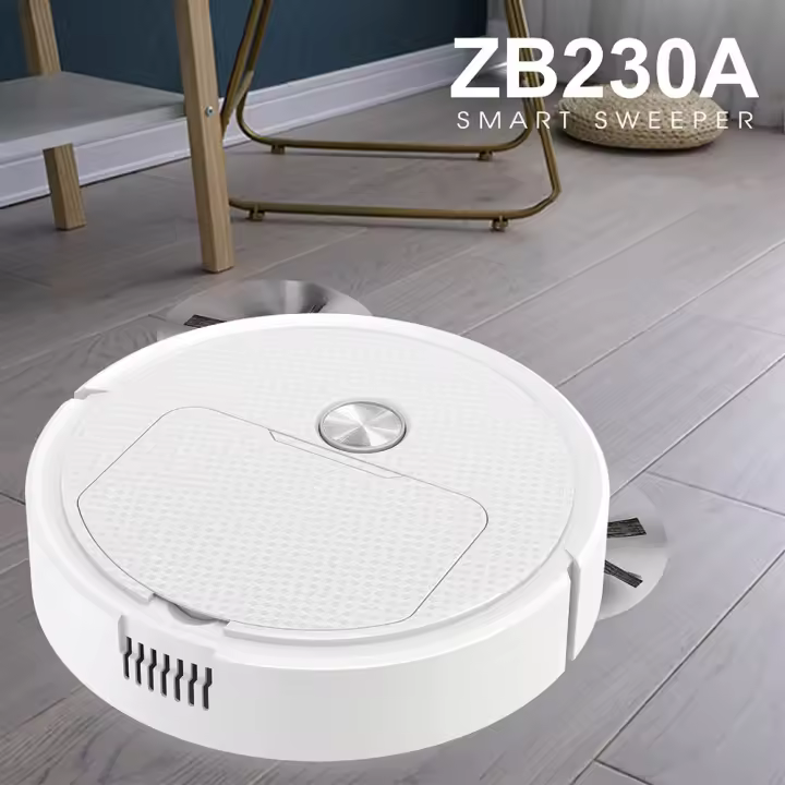 Nueva Máquina Exterminadora Inteligente 3 En 1 Mini Aspiradora Sin Cable Para El Hogar Robot De Limpieza Multifuncional Con Capacidad De Caja De Polvo Menor a 0.5 L Peso Menor a 3 Kg Tiempo De Batería 1 H 20 M-2 H - 1