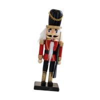 Nutcrackero De Madera Clásico Para Navidad Decoración Tradicional Figura De Adorno Para Mesa De Fiestas Regalo Para Niños - details 6