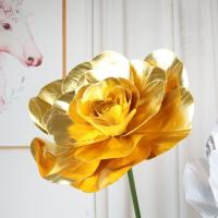 Gran Rosa Artificial De Espuma Para Fotografía Y Decoración De Fiestas Hecha a Mano Con Terminación Brillante Flores Artificiales Para Alineaciones Y Arreglos - details 7