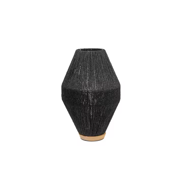 LAMPARA S/MESA CUERDA NEGRA HM843594 FIJALO - 1
