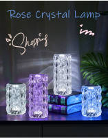 Lámpara De Ambiente LED Cristal Recargable USB Para Decoración De Habitación Fiesta Cena Dormitorio Luz Nocturna - details 1