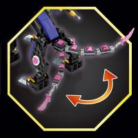 Bloques De Construcción Para Niños Serie Mecha Ninja Modelo MOC Armadura Juguete De Montaje Regalo De Cumpleaños Compatible Con Lego ABS Sin Batería - details 4