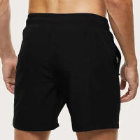 Shorts De Natación Para Hombre Verano Secado Rápido Shorts De Playa Con Bolsillos Laterales Y Encaje Interior Traje De Baño Monochromático - details 6