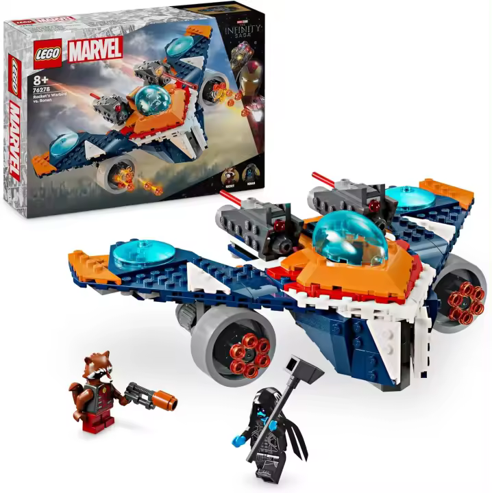 Lego Marvel Warbird de Rocket vs. Ronan Lego Marvel 76278 - 1