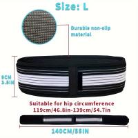 Cinturón De Soporte Lumbar Transpirable Para Hombres Y Mujeres Sacroiliaco SI Joint Hip Belt Ayuda En La Articulación De La Cadera - details 2