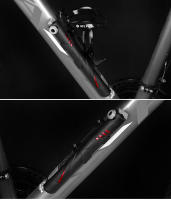 Bomba De Bicicleta De Aluminio Para Rutas Y Montañas Con Tubo Portátil Y Medidor De Presión Aire Para Neumáticos De Bicicleta Accesorios De Ciclismo - details 17