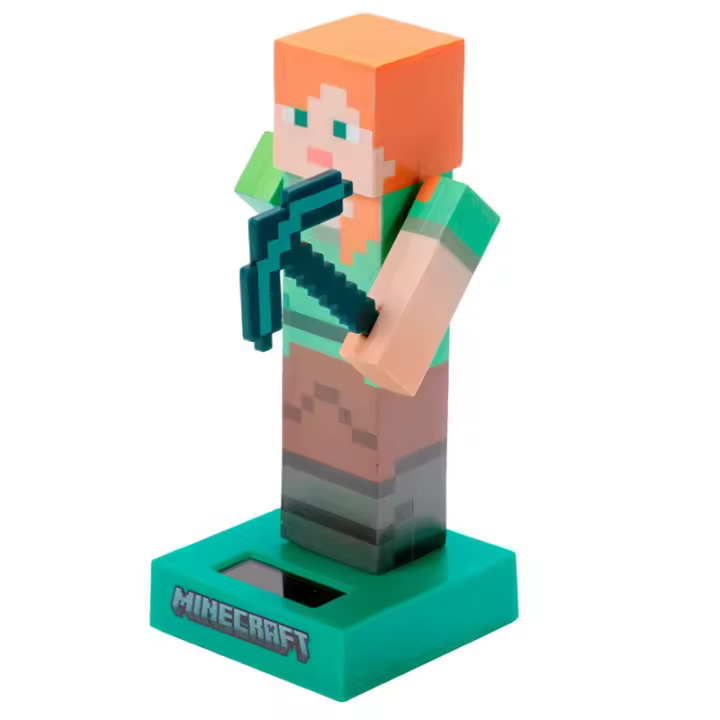 Muñeco Solar Alex Minecraft - 1