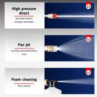 Gisam-pistola de lavado de coche de alta presión inalámbrica, pistola de lavado de agua eléctrica, batería recargable, limpiador de agua en aerosol, herramientas eléctricas - details 6