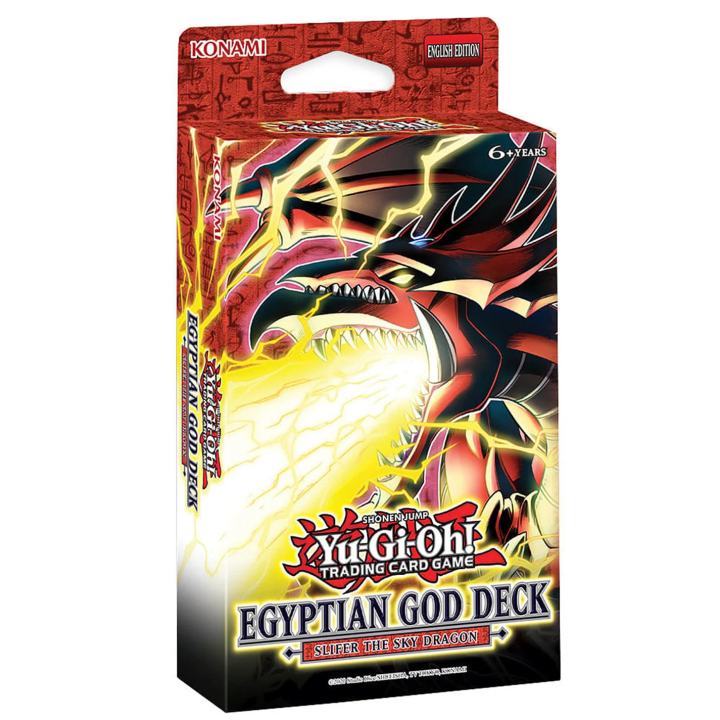 Egyptian God Deck Slifer. Yu-Gi-Oh! Deck de estructura en Inglés. Dioses egipcios. Konami. DEVIR