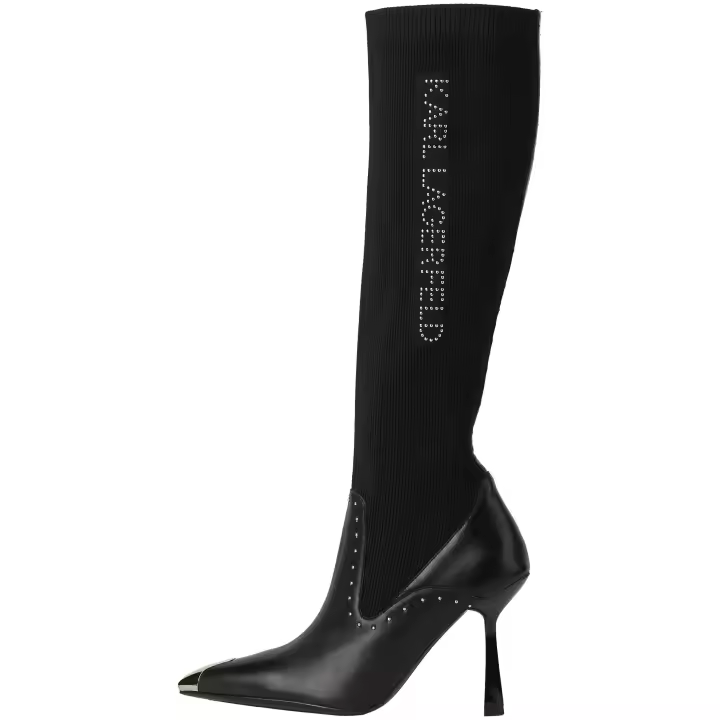 KARL LAGERFELD - Botas Altas Pandara II con Tachuelas - 1