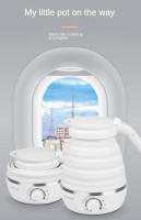 Hervidor De Agua Plegable Para Viaje 304 Acero Inoxidable Botella De Leche Para Bebé Portátil a Prueba De Fugas Y Comprimible - details 11