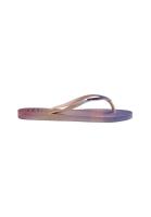 Havaianas HAV. SLIM GRADIENT SUNSET Chanclas Mujer Lila - details 1