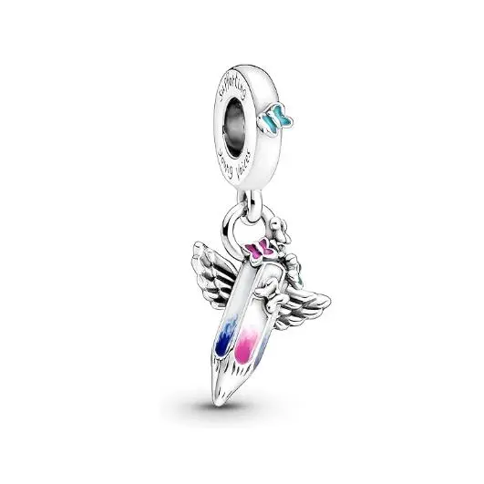 Mini Colgante Pandora ME de aleación de metal, compatible con pulseras Pandora ME, 789661C01 - 1