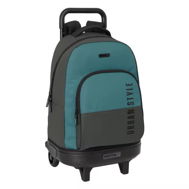 Mochila Grande con Ruedas Compact Extraible Safta "Urban Style" 33X45X22Cm (642517918) - 1