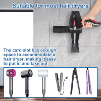 Soporte De Secador De Pelo Para Pared Organizador De Herramientas De Baño Soporte Adhesivo Para Secador Y Linterna De Baño Material De Aluminio - details 8