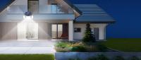 Lámpara Solar Exterior Con 3 Modos De Iluminación 348LED Luz De Pared Con Sensor De Movimiento PIR Impermeable Para Jardín Y Garage - details 8