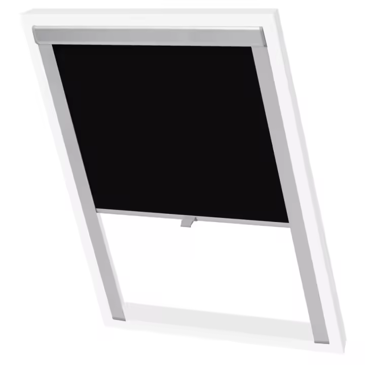 vidaXL Persiana Opaca Enrollable FK06 Cortinas Estores Ventanas Hogar Color Blanco,  Negro,  Beige y mas - 1