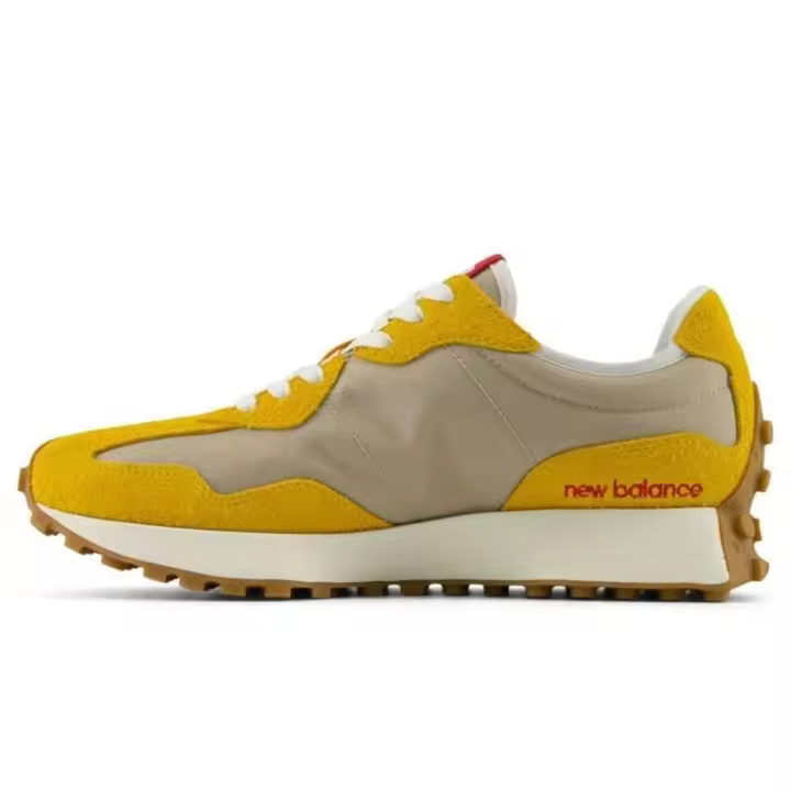 Zapatillas New Balance 327 Amarillo Gris Sneaker U327Sb - 1