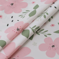 Cortinas De Cocina Pequeñas Con Serie De Flores 140*46CM (1 Pieza) 68*60CM (2 Piezas) 60*91CM (2 Piezas) Translúcidas Y De Poliéster 100% - details 5