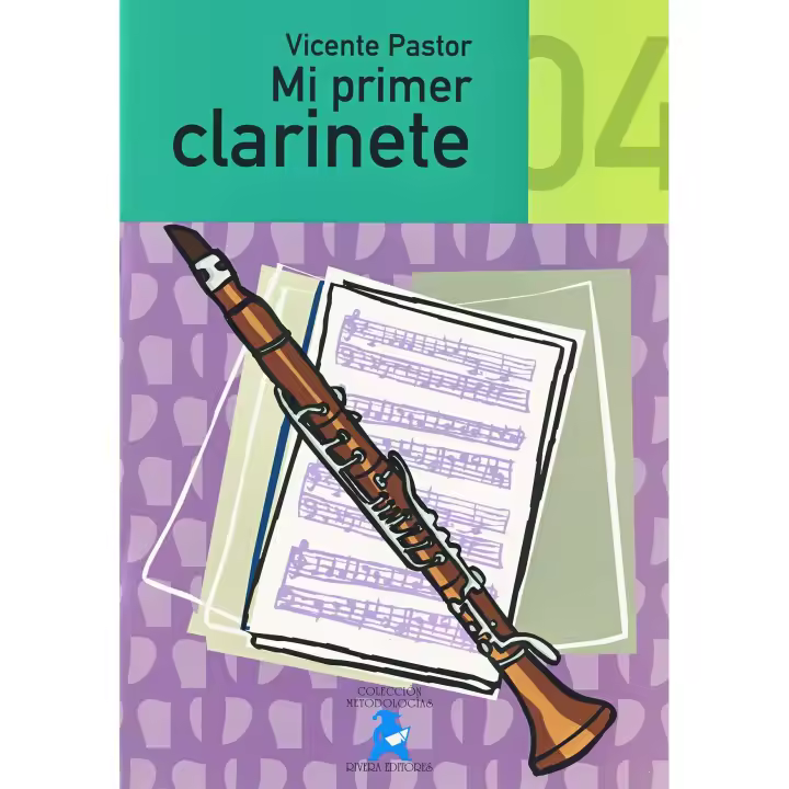 PASTOR GARCIA V.-Mi Primer Clarinete Vol.4 Grado Elemental para Clarinete - 1
