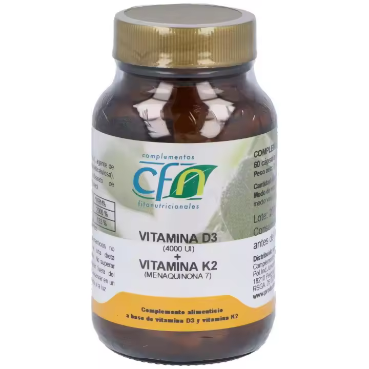 Cfn Vitamina D3+K2 60Caps - 1