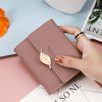 Bolso De Mujer 2024 De Moda Alta Boutique Cierre De Hoja De Hardware Monedero Trifásico Con Múltiples Compartimentos Para Tarjetas Y Monedas - details 3