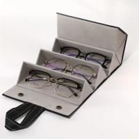 Estuche De Línea De PU Para Gafas Y Solares Portátil Plegable Con 2/3/4/5 Cajas Organizadoras Para Ópticas Unisex - details 11