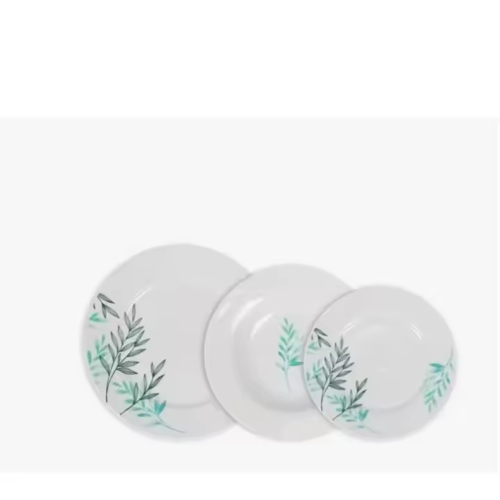 Amymark - Set de Vajilla La Mediterranea Lora (18 piezas) - 1