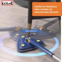 Lolek Fregona Triangular Ajustable en Altura y con 360º de Limpieza Profunda - details 0