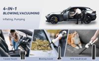 Aspirador de coche inalámbrico portátil, Potencia PA 13000 de succión, aspirador de coche portátil sopling y chupando dos en uno, Adaptado para autos, mini aspiradores de coche inalámbricos - details 0