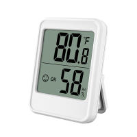 Termómetro Y Higrómetro Digital Grande LCD Medidor De Temperatura Y Humedad Para Interior Estación Meteorológica Con Sensor - details 12