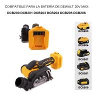 Mini Amoladora De Ángulo Eléctrica Recortadora Circular Sin Cable 3 Pulgadas Herramienta De Corte Compatible Con Batería 18V De Makita/Dewalt Para DIY En Madera - details 4