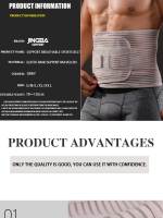 Soporte Para Cintura JINGBA Entrenador De Corporalidad Protección Lumbar Deportiva Faja De Sudoración Fitness Para Hombre - details 6