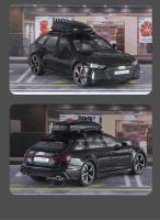 Coche De Juguete a Escala 1:32 RS6 De Aleación Con 6 Puertas Abiertas Y Absorción De Choque Para Niños Regalo Para Chicos Material Metálico Tamaño Aproximado 15.5*6.7*6CM - details 13
