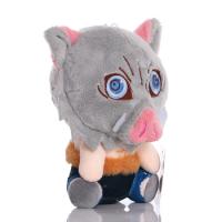 Muñeco De Peluche Demon Slayer 20cm Anime Figura De Cartoon Kimetsu Tanjirou Nezuko Regalos Para Cumpleaños Decoración Para Niños - details 2